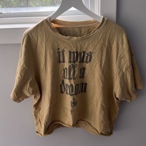 biggie smalls cropped tee